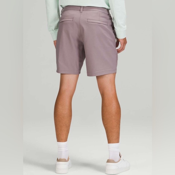 Lululemon Men’s Commission Classic Fit Short 7" *Cord- Lunar Rock/ Size 31 - Picture 2 of 8